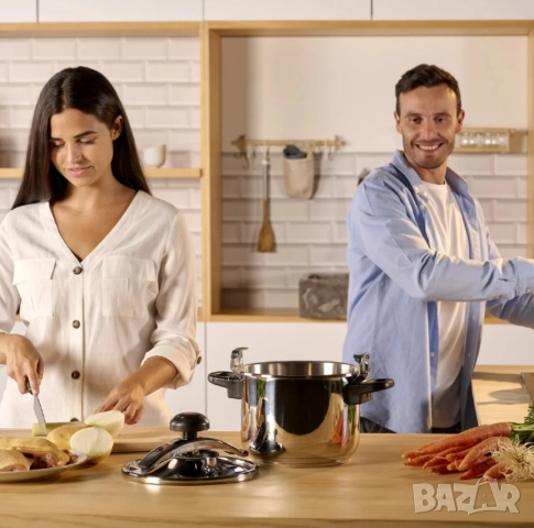 Тенджера под налягане Taurus Classic Moments 4L, снимка 2 - Съдове за готвене - 52000031