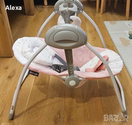 Електрическа люлка Chipolino модел Moonlight Чиполино, снимка 6 - Детски люлки - 51913651