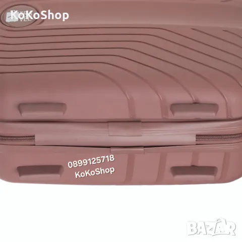 Куфар за ръчен багаж-36х31х17 см./куфар/розов куфар, снимка 4 - Куфари - 49306571