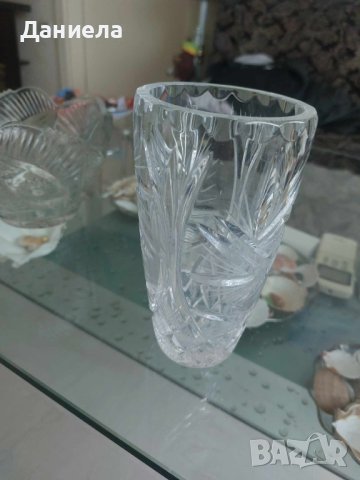 Кристална ваза, снимка 7 - Вази - 43897645