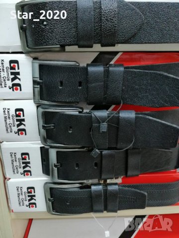 Продавам мъжки колани от естествена телешка кожа на едро, снимка 6 - Колани - 36719817