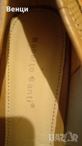 Нови оригинални италиански  дамски обувки Roberto Santi от естествена кожа., снимка 8 - Дамски ежедневни обувки - 26349037