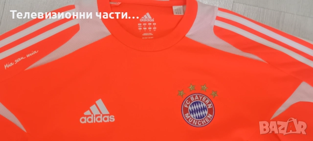 Оригинална футболна тениска Байерн Мюнхен тренировъчен екип от сезон 2012/2013 Adidas X51042, снимка 11 - Тениски - 52061748