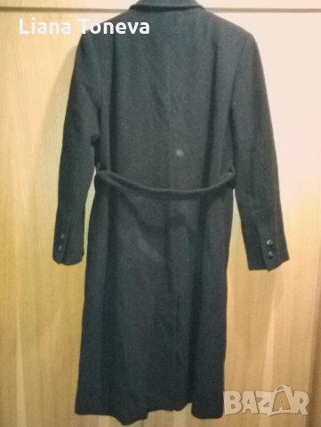 черно палто"Виема", снимка 2 - Палта, манта - 27390375