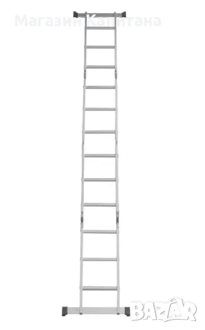 Сгъваема алуминиева стълба 4х3, 4х4 и 2х4-2х3 стъпала Арон България, снимка 3 - Други машини и части - 49858125