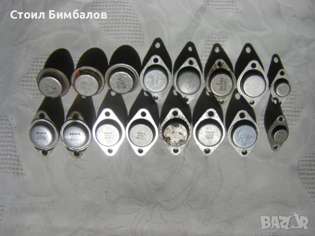 Мощни западни и руски силициеви транзистори- нови и употребявани