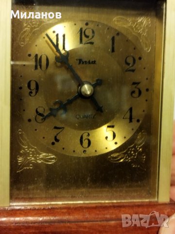 Стар настолен часовник,жокер, снимка 2 - Антикварни и старинни предмети - 36460968