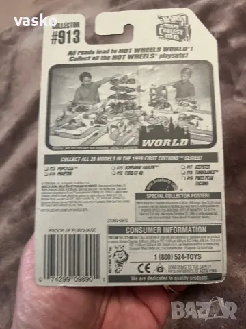 Hotwheels 1999 PORCYCLE, снимка 6 - Колекции - 49653224