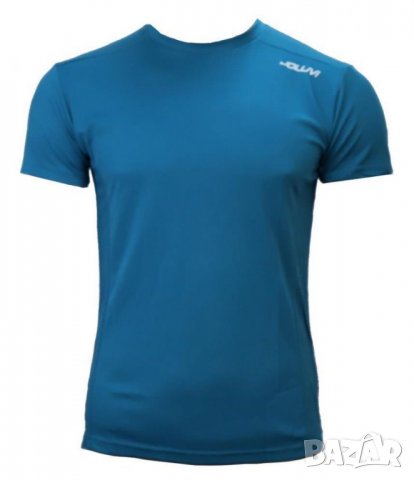 Мъжка тениска бързосъхнеща Joluvi Duplex Teal, снимка 1 - Тениски - 35367216