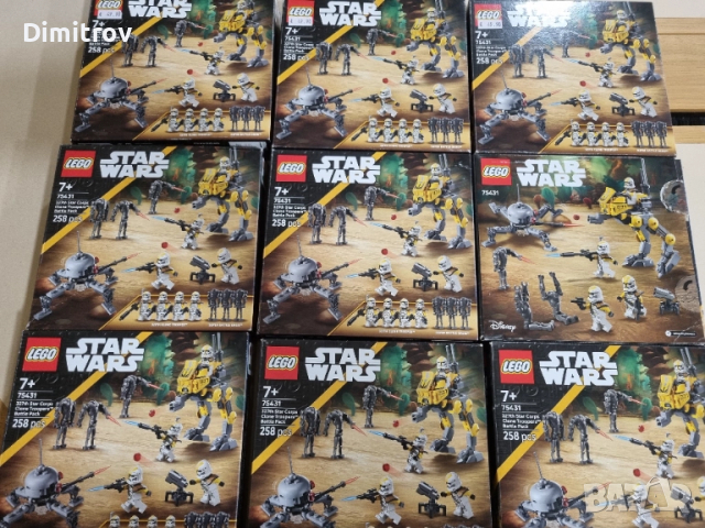 Star Wars Lego 75431 -327-th Clone trooper - без клонингите