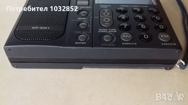 Sony ICF-SW1, снимка 5 - Радиокасетофони, транзистори - 48431103
