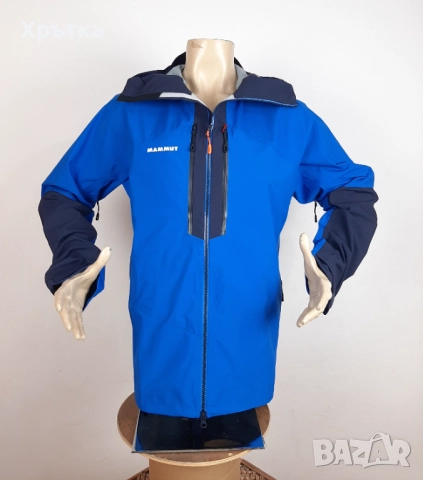 Mammut Taiss HS Hooded - Оригинално мъжко хардшел яке размер L, снимка 3 - Якета - 52005384
