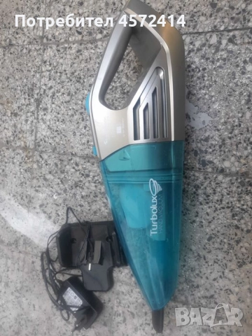 Ръчна прахосмукачка Turbo Lux на батерии със зареждане, от Технополис 