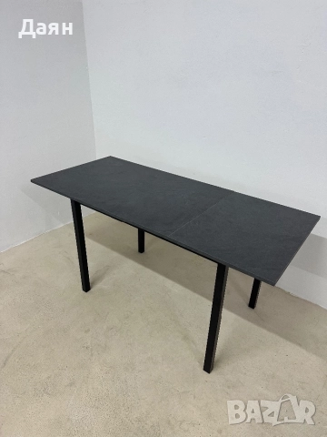 Разтегателна трапезна маса HOMCOM за 4-6 души , снимка 7 - Маси - 52570921