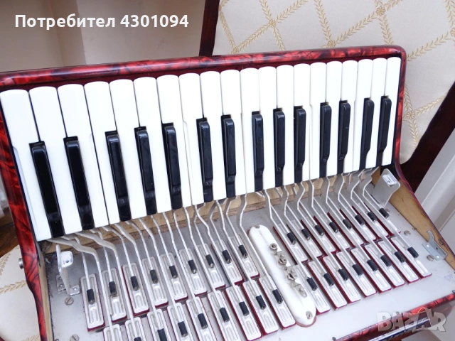 Корпус (клавиатура) за Акордеон Weltmeister Stella 60 баса, снимка 6 - Акордеони - 53576648