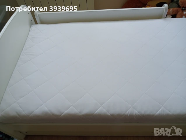 Детско легло с картинка кола, 80х180 см, с отличен немски  матрак, снимка 4 - Мебели за детската стая - 50663137