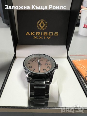Часовник AKRIBOS, снимка 4 - Мъжки - 43840273