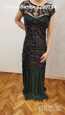 Елегантна Официална рокля с тюл, снимка 2 - Рокли - 35543441