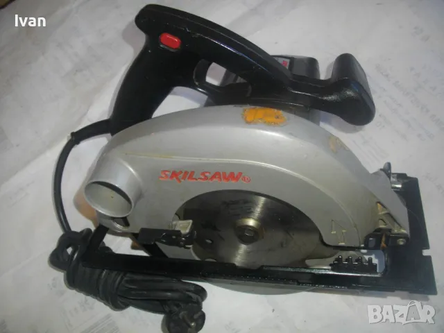 Made in USA 5,3A САЩ АМЕРИКАНСКИ ОРИГИНАЛЕН РЪЧЕН ЦИРКУЛЯР 1100 ВАТА ф165мм РЕЖЕ 60мм SKIL, снимка 18 - Други инструменти - 48604817