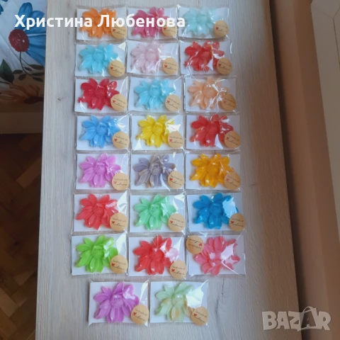 Глицеринови цветя, снимка 5 - Декорация за дома - 51382990