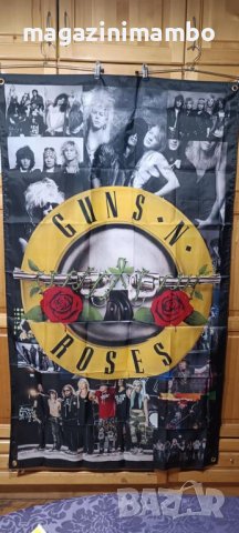 Guns N' Roses Flag, снимка 2 - Китари - 43143057