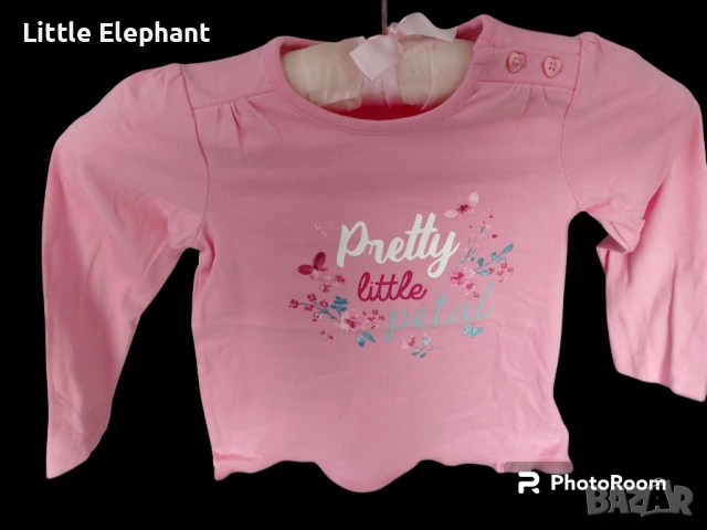 Блузка с дълъг ръкав за 18-24 мес мом,"Pretty little petal",колекция"Flowers",Англия/нова