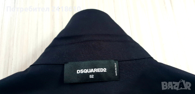 DSQUARED2 Cotton Made in Italy Size 52 / L НОВО ! ОРИГИНАЛ! Мъжка Риза!, снимка 3 - Ризи - 53347907