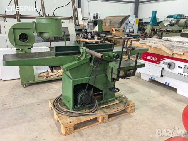 Абрихт с бор апарат на 400 мм 3 ножа пл на 2200 мм 3 кв трифазен, снимка 6 - Други машини и части - 52198195