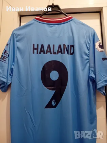 Чисто нов оригинален екип на Манчестър Сити - Ерлинг Холанд, снимка 2 - Футбол - 50414983