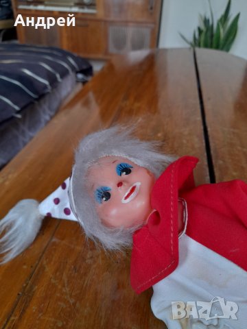 Стара кукла,клоун #9, снимка 5 - Други ценни предмети - 40324921