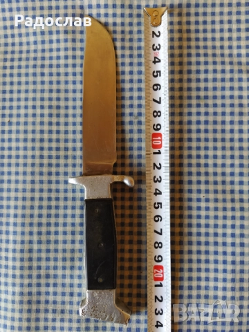 Български стар нож В. Търново , снимка 10 - Ножове - 51716388