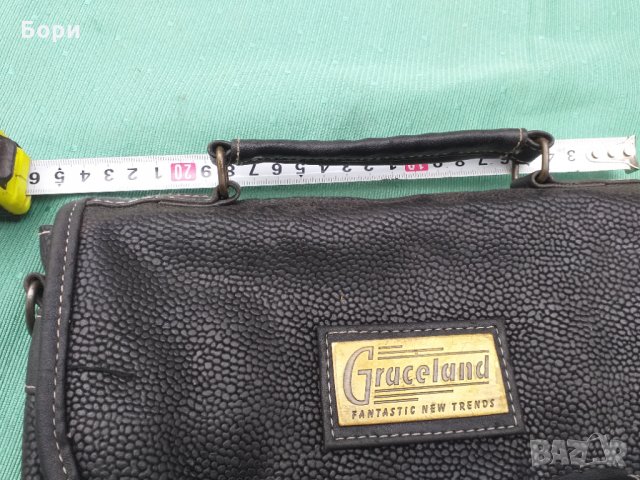 GRACELAND чантичка естествена кожа, снимка 4 - Други ценни предмети - 34787338