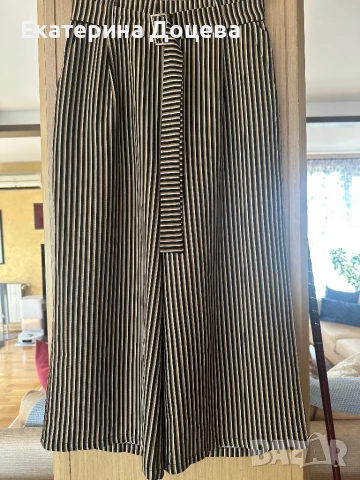 Пола панталон райе, снимка 4 - Панталони - 51160779