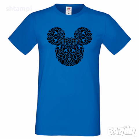 Мъжка тениска Mickey Head 5 Подарък,Изненада,Рожден ден, снимка 2 - Тениски - 36575944