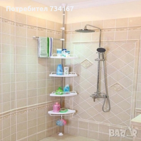 Етажерка за баня – ъглова, снимка 2 - Етажерки - 51737461
