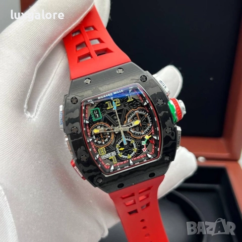 Мъжки часовник Richard Mille RM 65-01 с кварцов механизъм, снимка 2 - Мъжки - 51799388