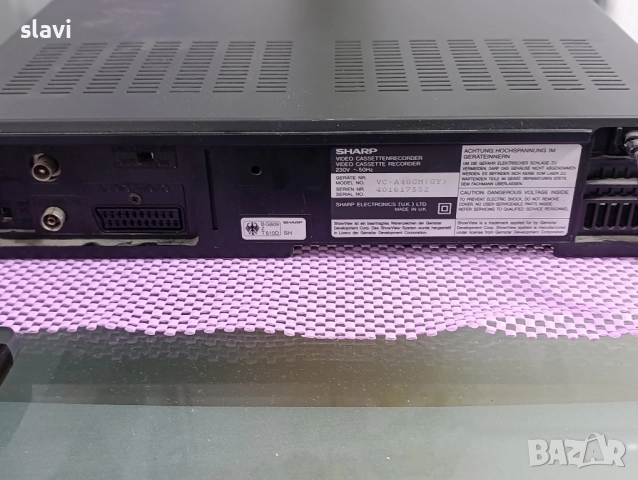 Видео Sharp VXS VC-A48GM, снимка 11 - Плейъри, домашно кино, прожектори - 52331015