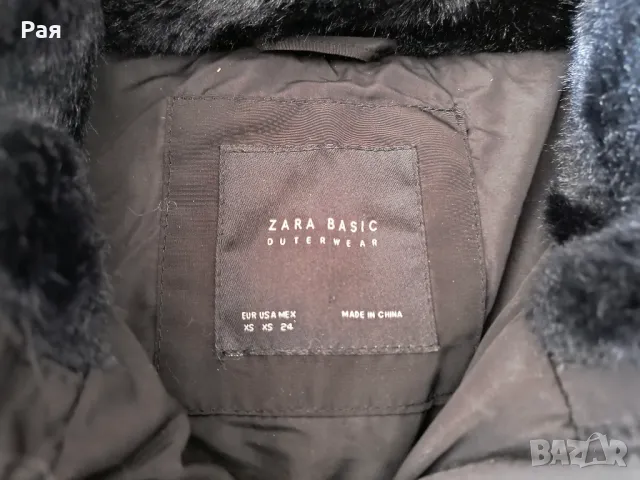 Дамско черно яке Zara, снимка 5 - Якета - 49261552