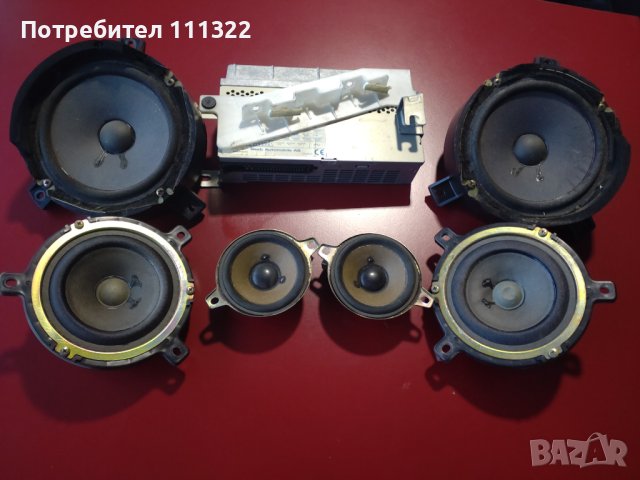 Аудио колони, усилватели, радиа Saab, снимка 2 - Части - 43660544