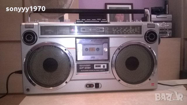 *sharp-OLD BIG SHARP-колекционерска машина-внос швеицария, снимка 9 - Радиокасетофони, транзистори - 26324692