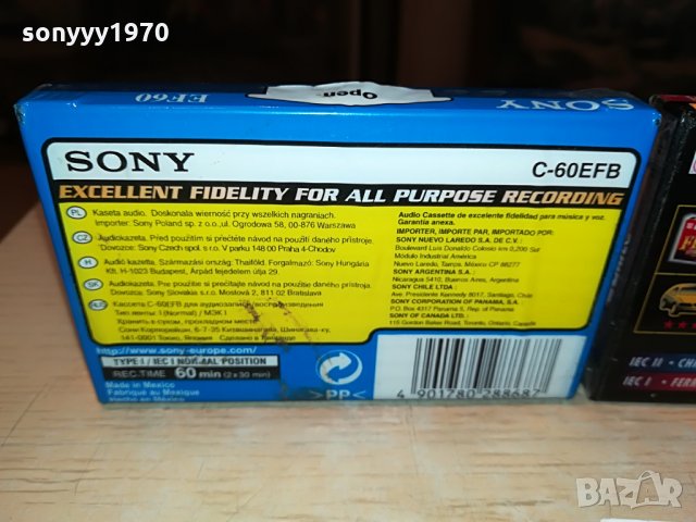 sony/emtec audio tape 3бр 1307211239, снимка 12 - Аудио касети - 33506058