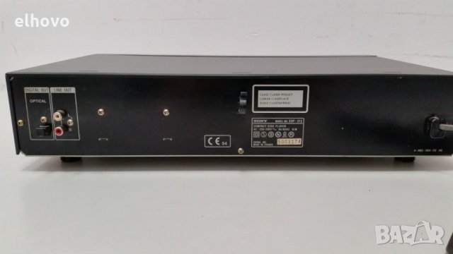 CD player SONY CDP-315, снимка 6 - MP3 и MP4 плеъри - 27825669