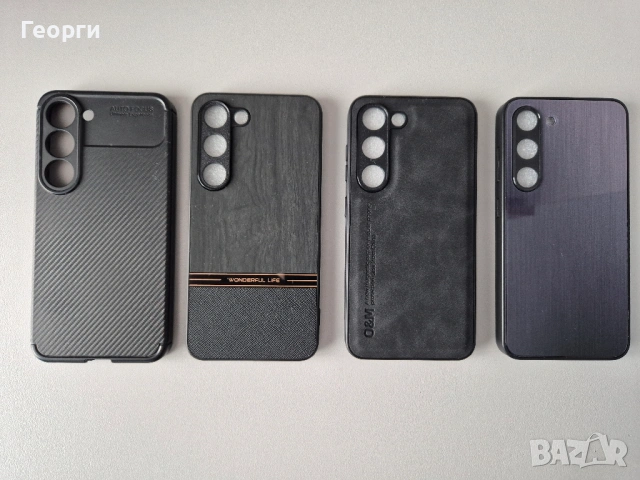 ОТЛИЧЕН! Samsung Galaxy S23, 256 GB, Black + 4 Кейса и 9 Протектора, снимка 13 - Samsung - 53608173