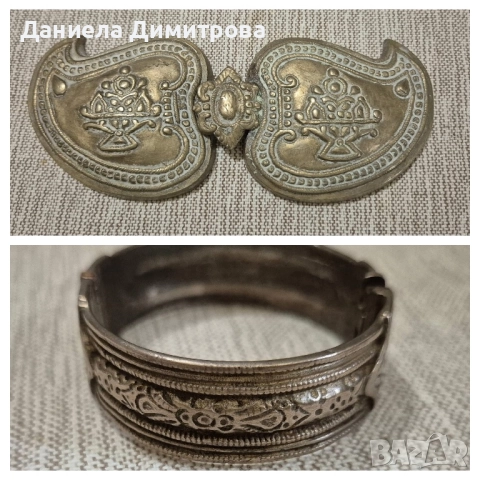 Два посребрени възрожденски артикула