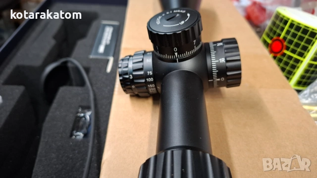 Оптика Vector Tauron 4 x 24 / 50. Gen II, Zero Stop, скала MPX1, снимка 4 - Оборудване и аксесоари за оръжия - 53174313