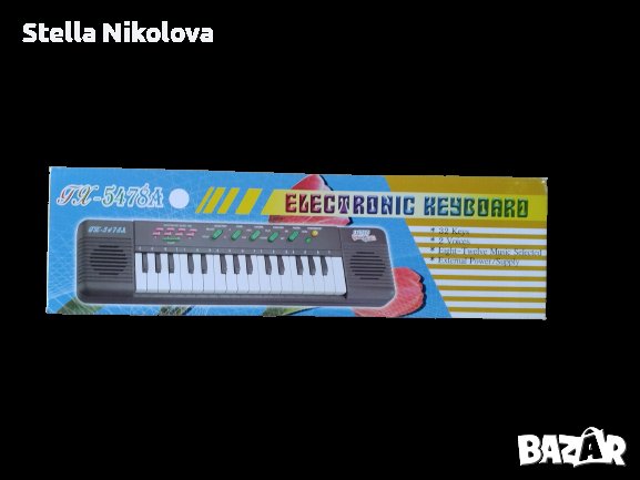 Музикална  йоника с 32 клавиша за свирене и демо мелодии, снимка 1 - Музикални играчки - 38316715