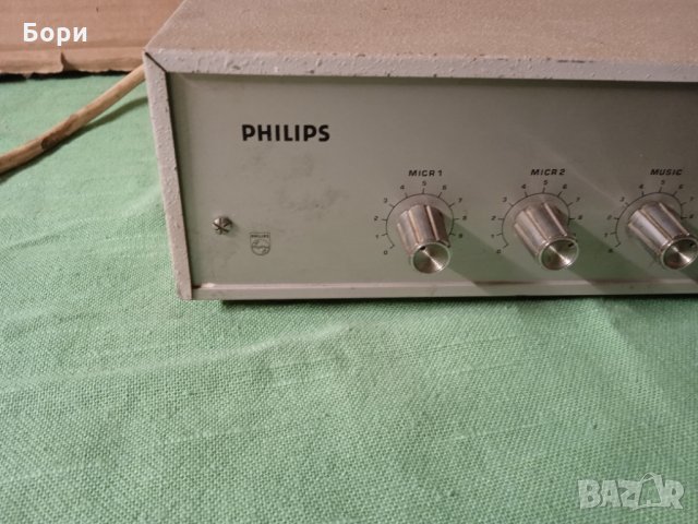 PHILIPS LBD-8120 Усилвател със смесител, снимка 3 - Ресийвъри, усилватели, смесителни пултове - 35202462