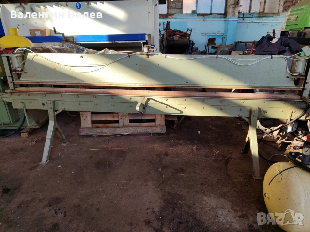 ръчна машина за рязане на фурнир 3100мм., снимка 12 - Други машини и части - 53497087
