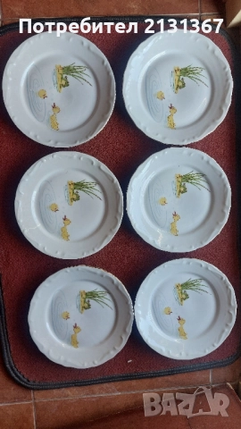 чинии,изида,сервиз,приказки,детски декор