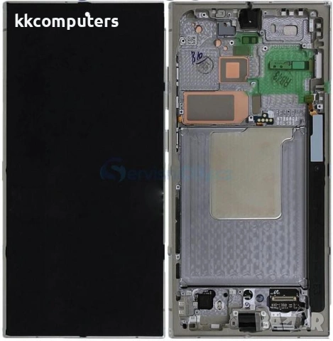 LCD Дисплей за Samsung SM-S928F S24 Ultra 5G 2024 / GH82-33396A/33386A / Тъч скрийн + рамка / Titani